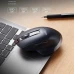 Миша Inphic M9 бездротова з підключенням через USB 2.4G та 2400 DPI, сіра