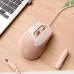 Миша Inphic DR8 бездротова Bluetooth + USB 2.4ГГц та 1600 DPI, milk tea