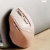 Миша Inphic DR8 бездротова Bluetooth + USB 2.4ГГц та 1600 DPI, milk tea