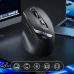 Миша Inphic DR5 бездротова Bluetooth + USB 2.4ГГц та 2400 DPI, чорний