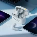 Наушники MACHENIKE TN50 беспроводные вакуумные с игровым режимом и шумоподавлением, белые.