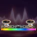 Бездротова колонка PHILIPS SPA6109 з регульованим RGB підсвічуванням, 2200 mAh, чорна
