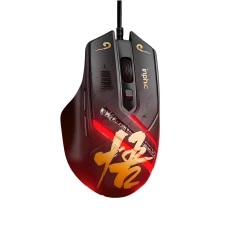 Дротова ігрова миша Inphic PG1 Wukong Version, 12800 DPI, чорна