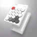 Numpad клавіатура MOFII SK-660AGC цифрова бездротова USB 2.4G, біла