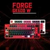 Ігрова клавіатура MSI Forge GK600 W Formula, Blue Switch, червоний