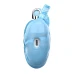 Чохол силіконовий BLACKTIME 808FC HEARTHCASE для навушників AirPods PRO/PRO 2 з карабіном, блакитний