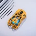 Мышь GravaStar Mercury M1 Pro игровая с комбинированным подключением, Battle Worn Edition-желтый