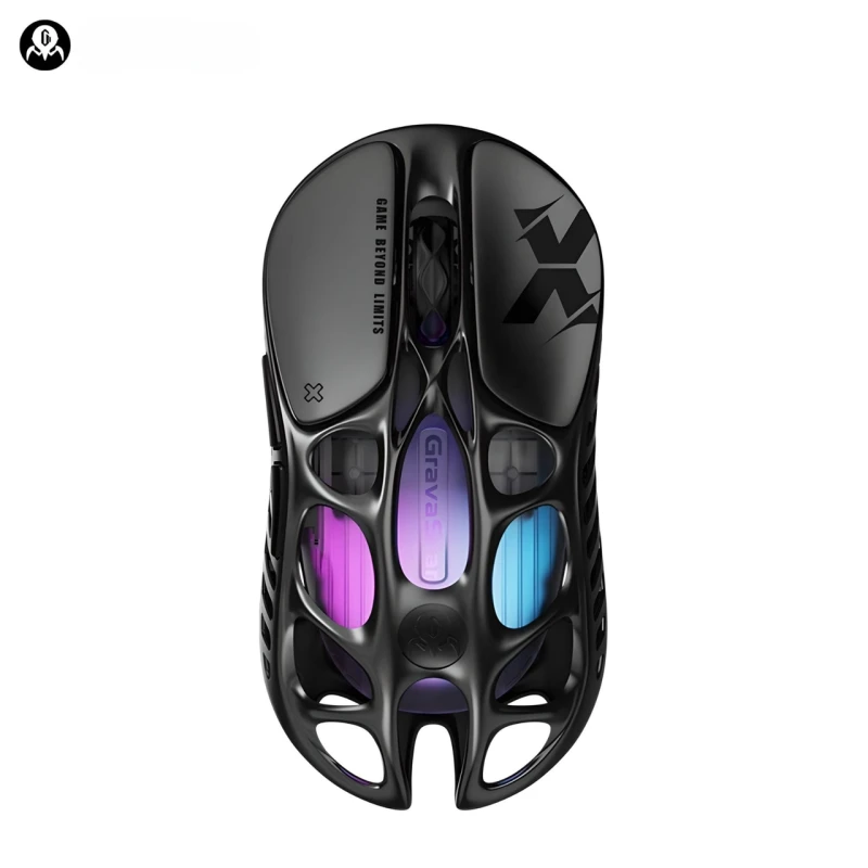 Миша GravaStar Mercury X ігрова з комбінованим підключенням, Galaxy Black