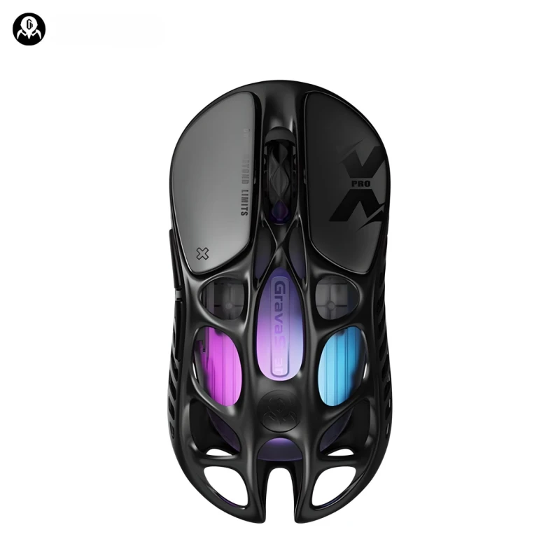 Миша GravaStar Mercury X Pro 8K ігрова з комбінованим підключенням, Galaxy Black