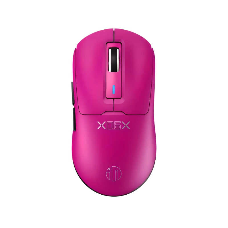 Ігрова миша Inphic IN6SE Youth Edition, з комбінованим підключенням, 12000 DPI, rose red