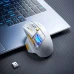 Ігрова миша Inphic A9 Explorer Pro з комбінованим підключенням, підсвічуванням, 12000 DPI, біла