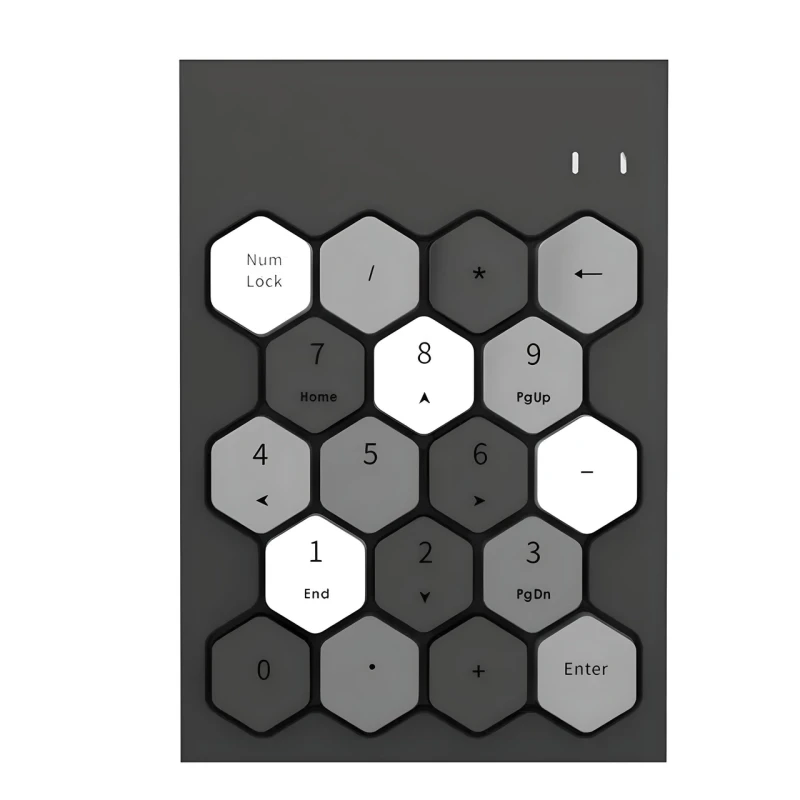 Numpad клавіатура MOFII SK-660AGC цифрова бездротова USB 2.4G, чорна