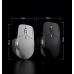Миша Rapoo MT760 mini з комбінованим підключенням, з бічним коліском, безшумна, 4000 DPI, gray white