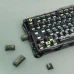 Клавіатура GravaStar Mercury K1 Lite із комбінованим підключенням - Transparent Black