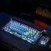 Клавіатура GravaStar Mercury K1 Pro із комбінованим підключенням - Interstellar Silver