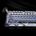 Клавіатура GravaStar Mercury K1 Pro із комбінованим підключенням - Interstellar Silver