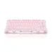 Клавіатура GravaStar Mercury K1 Special Edition із комбінованим підключенням - Sakura Pink