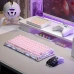 Клавіатура GravaStar Mercury K1 Special Edition із комбінованим підключенням - Sakura Pink