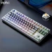 Механічна клавіатура Inphic K87 c комбінованим підключенням, підсвічуванням, 8000 мАг, Switch: Black-Gold, G