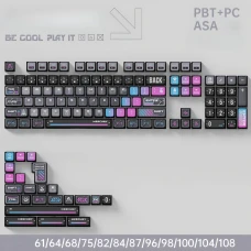 Набор кейкапов GravaStar Cyberpunk для клавиатур, 129 штук