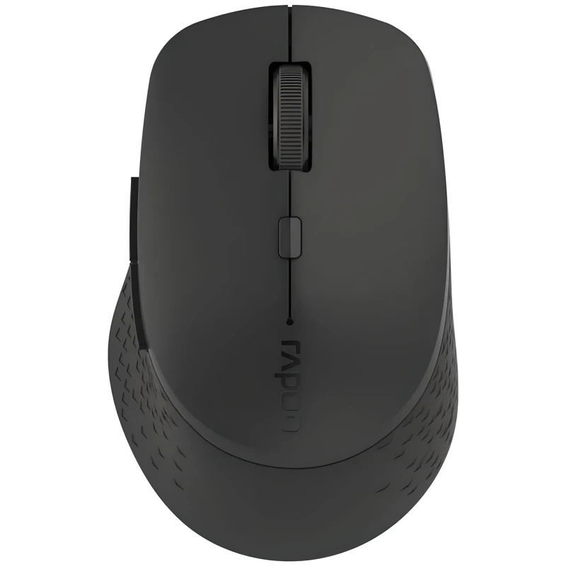 Миша Rapoo M300L Silent бездротова, безшумна, з акумулятором, 2400 DPI, dark grey