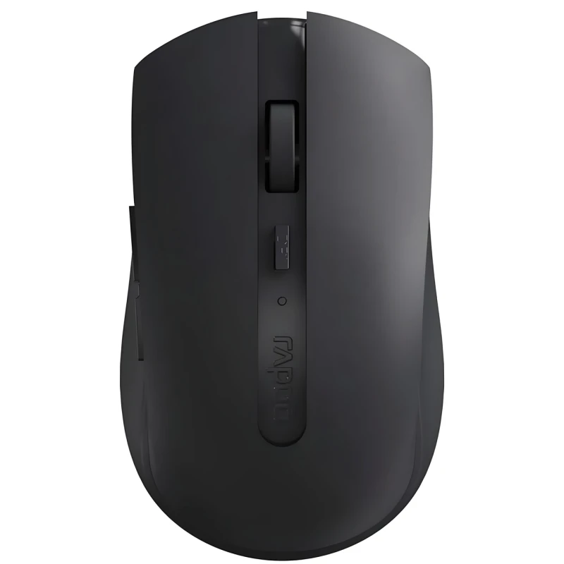 Миша Rapoo M350L Silent бездротова, безшумна, з акумулятором, 2400 DPI, dark grey