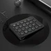 Клавіатура BOW HB159 цифрова бездротова з Bluetooth, чорна