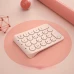 Клавіатура BOW HB159 цифрова бездротова з Bluetooth, рожева