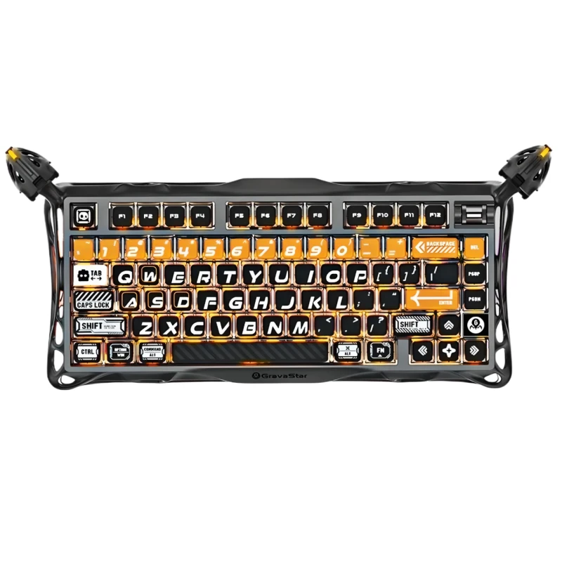 Клавіатура GravaStar Mercury K1 Pro із комбінованим підключенням - CyberFlare