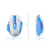 Миша бездротова Inphic A11 з підключенням Bluetooth + USB2.4G, акумулятором та 2400 DPI, blue