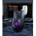 Ігрова миша Inphic A9 Explorer Pro з комбінованим підключенням, підсвічуванням, 12000 DPI, біла