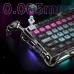Игровая клавиатура GravaStar Mercury V75 Pro проводная с магнитными переключателями – Cyberpunk