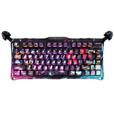 Клавіатура ігрова GravaStar Mercury V75 Pro Special Edition дротова - Neon Graffiti