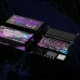 Клавіатура ігрова GravaStar Mercury V75 Pro Special Edition дротова - Neon Graffiti