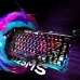 Клавіатура ігрова GravaStar Mercury V75 Pro Special Edition дротова - Neon Graffiti