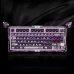 Клавіатура ігрова GravaStar Mercury V75 Pro дротова з магнітними перемикачами - Iron Purple