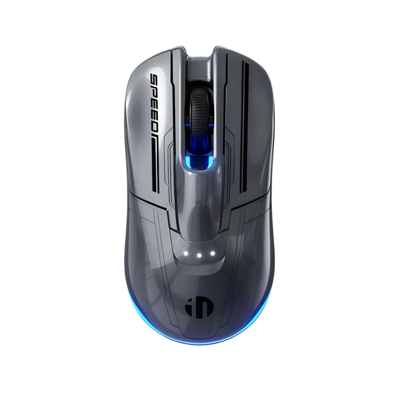 Ігрова миша Inphic HyperBee YC-JF1 з комбінованим підключенням, RGB, 12800 DPI, сіра