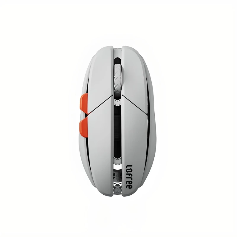 Ігрова миша LOFREE Hypace OE923 з бездротовим та дротовим підключенням, RGB, 40000 DPI, 8000 Hz, Crayon Grey