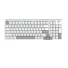 Клавіатура механічна HP K10G-98L дротова з регульованим білим підсвічуванням, біла