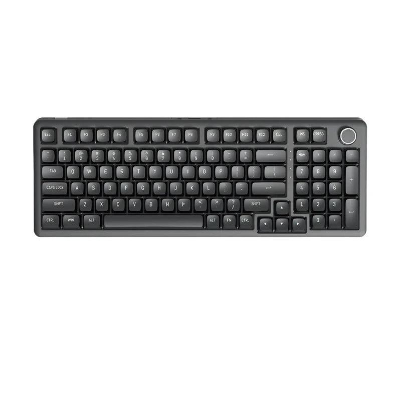 Клавіатура механічна HP K10G-98L дротова з регульованим білим підсвічуванням, чорна