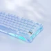 Клавіатура GravaStar Mercury K1 Special Edition із комбінованим підключенням - Ice Blue
