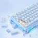 Клавіатура GravaStar Mercury K1 Special Edition із комбінованим підключенням - Ice Blue