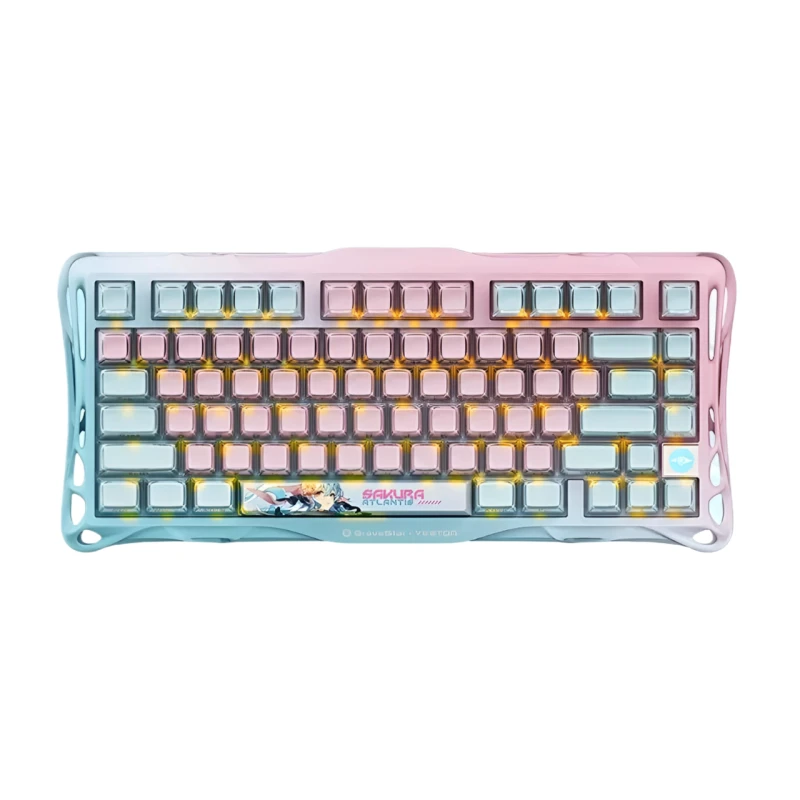 Клавіатура Yeston x GravaStar Mercury K1 Lite Special Edition комбінована, Sakura Atlantis v.A