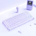 Клавіатура ігрова GravaStar Mercury V75 Special Edition з магнітними перемикачами - Lavender Purple