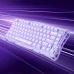Клавіатура GravaStar Mercury K1 Special Edition із комбінованим підключенням - Lavender Purple