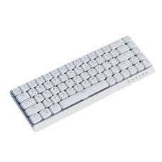 Низкопрофильная механическая клавиатура EWEADN MK68 с комбинированным подключением и подсветкой, белая