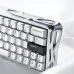 Клавіатура ігрова GravaStar Mercury V60 Pro Deluxe Edition дротова - Chrome Silver