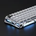 Клавіатура ігрова GravaStar Mercury V60 Pro Deluxe Edition дротова - Chrome Silver