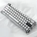 Клавіатура ігрова GravaStar Mercury V60 Pro Deluxe Edition дротова - Chrome Silver