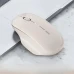 Миша бездротова Inphic M1 з підключенням USB 2.4ГГц, акумулятором, 2400 DPI, бежевий
